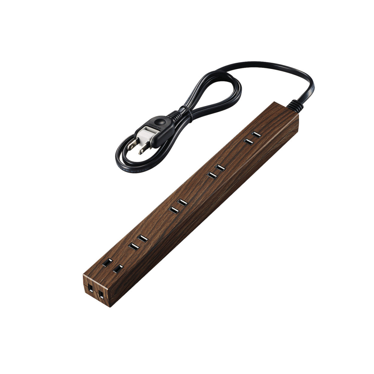 エレコム 広々タップ 雷ガード 6口 1m 2m 3m