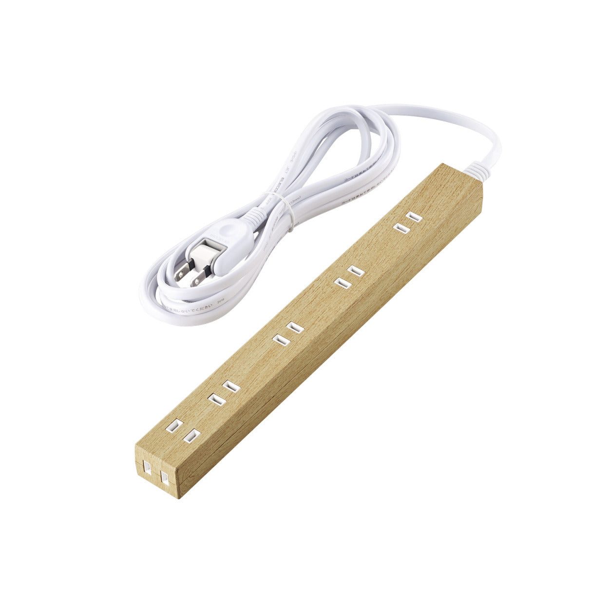 エレコム 広々タップ 雷ガード 6口 1m 2m 3m