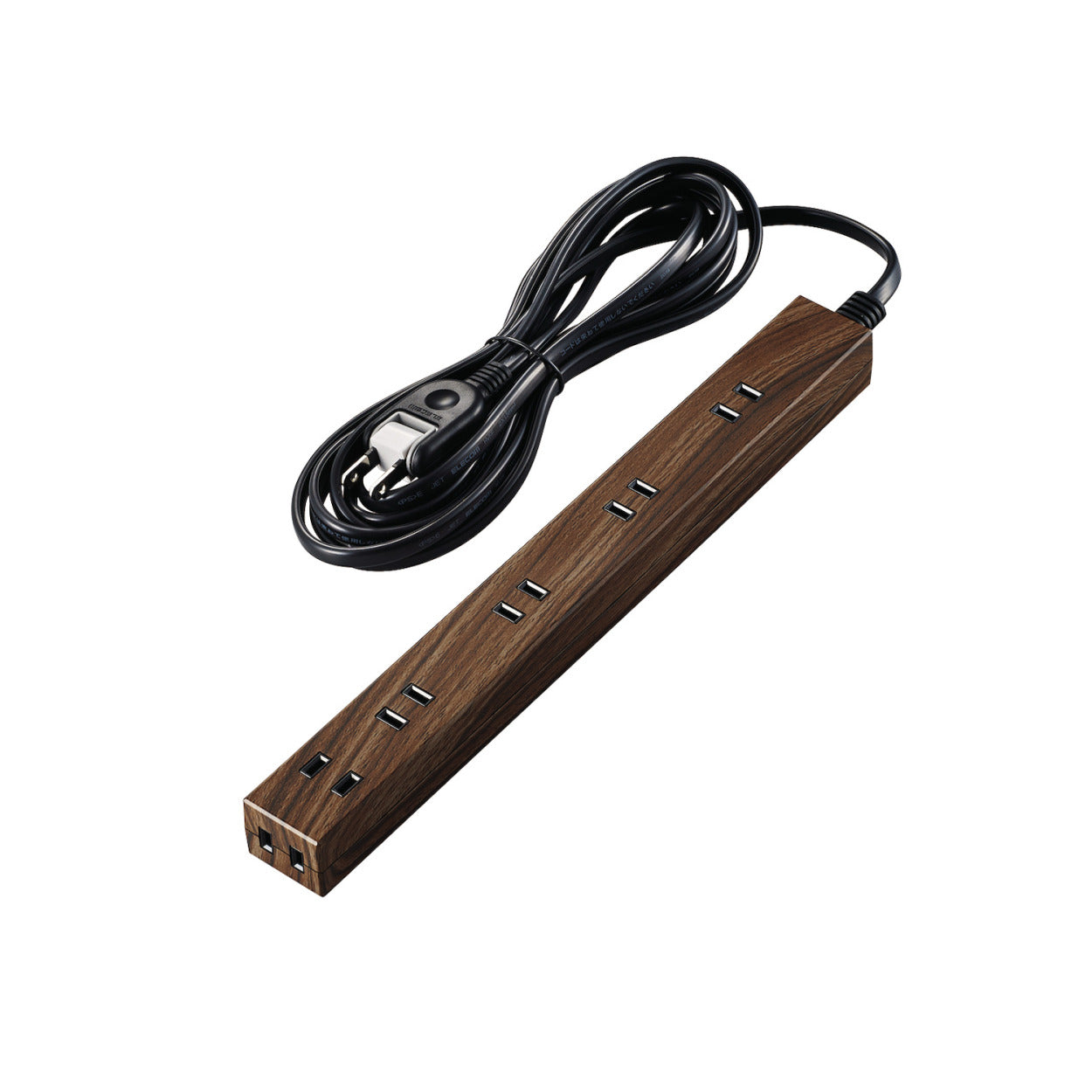 エレコム 広々タップ 雷ガード 6口 1m 2m 3m