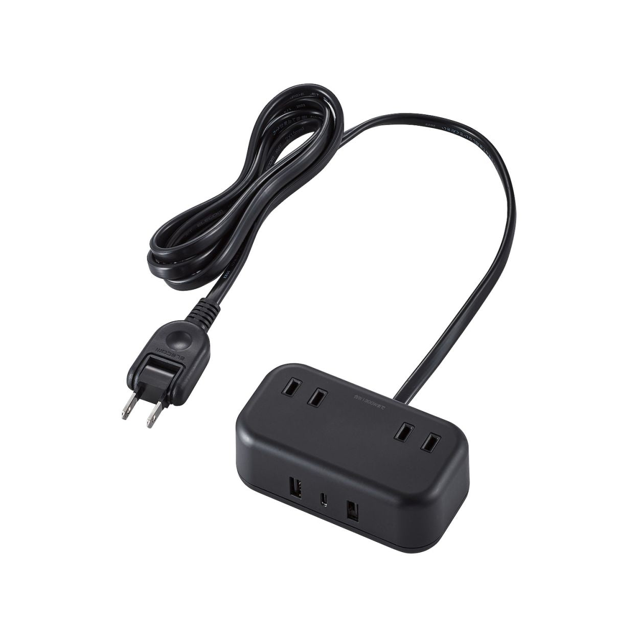 エレコム USBタップ USB Type-C×1(最大20W) USB-A×2(最大12W) 最大出力32W AC差込口×2 1.5m