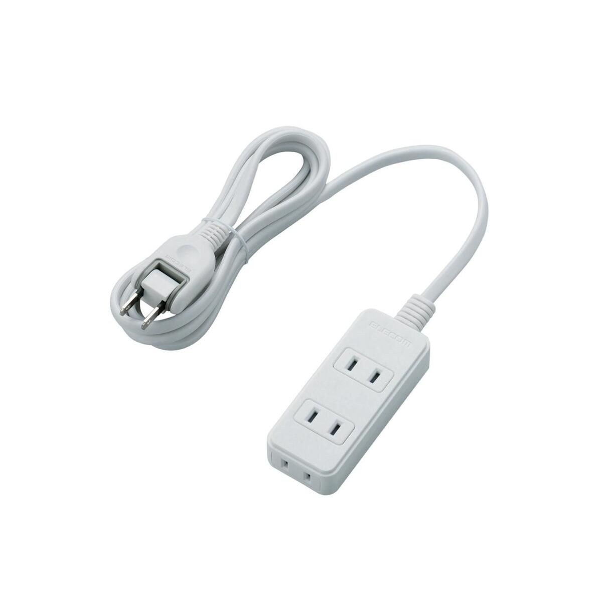 エレコム スイングプラグタップ 3口 4口 6口 1m 2m 3m