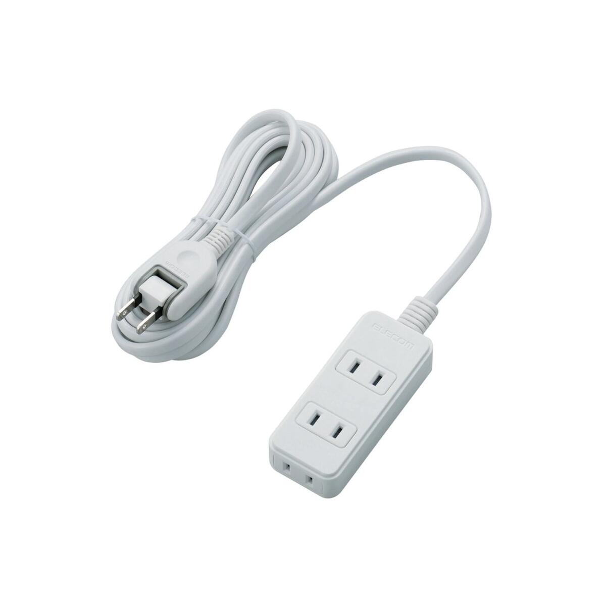 エレコム スイングプラグタップ 3口 4口 6口 1m 2m 3m