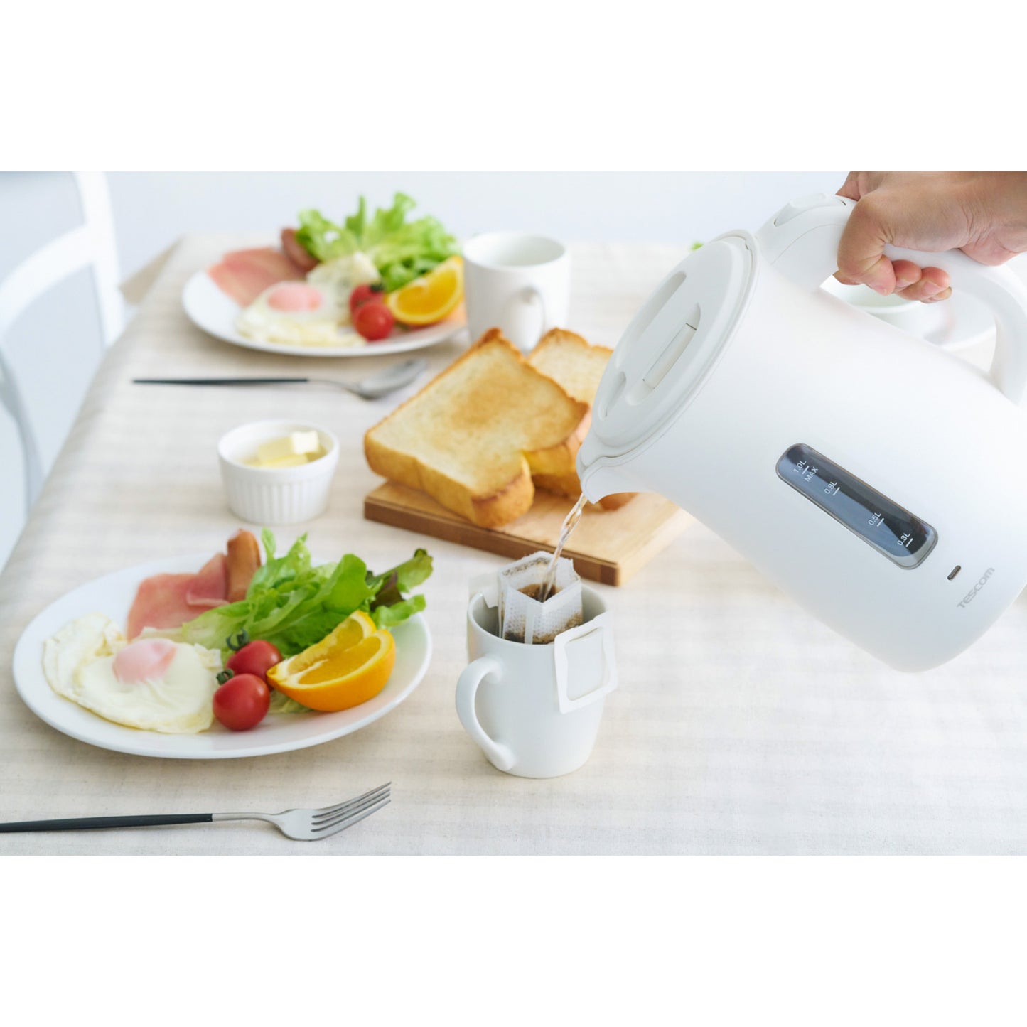 【新製品】電気ケトル TKE30A