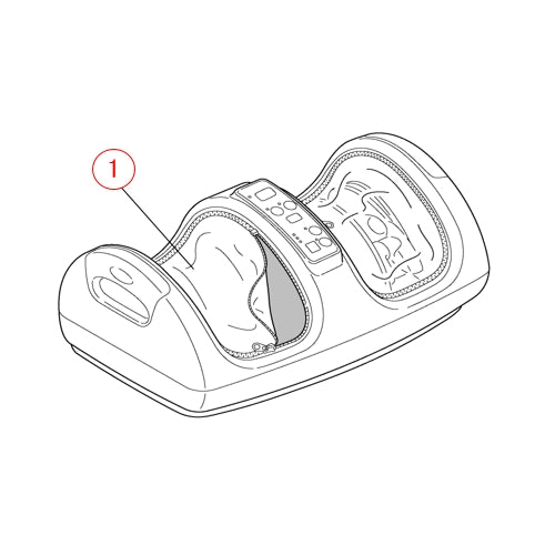 ☆パーツ☆フットマッサージャー/TF1200 – テスコムオンラインショップ