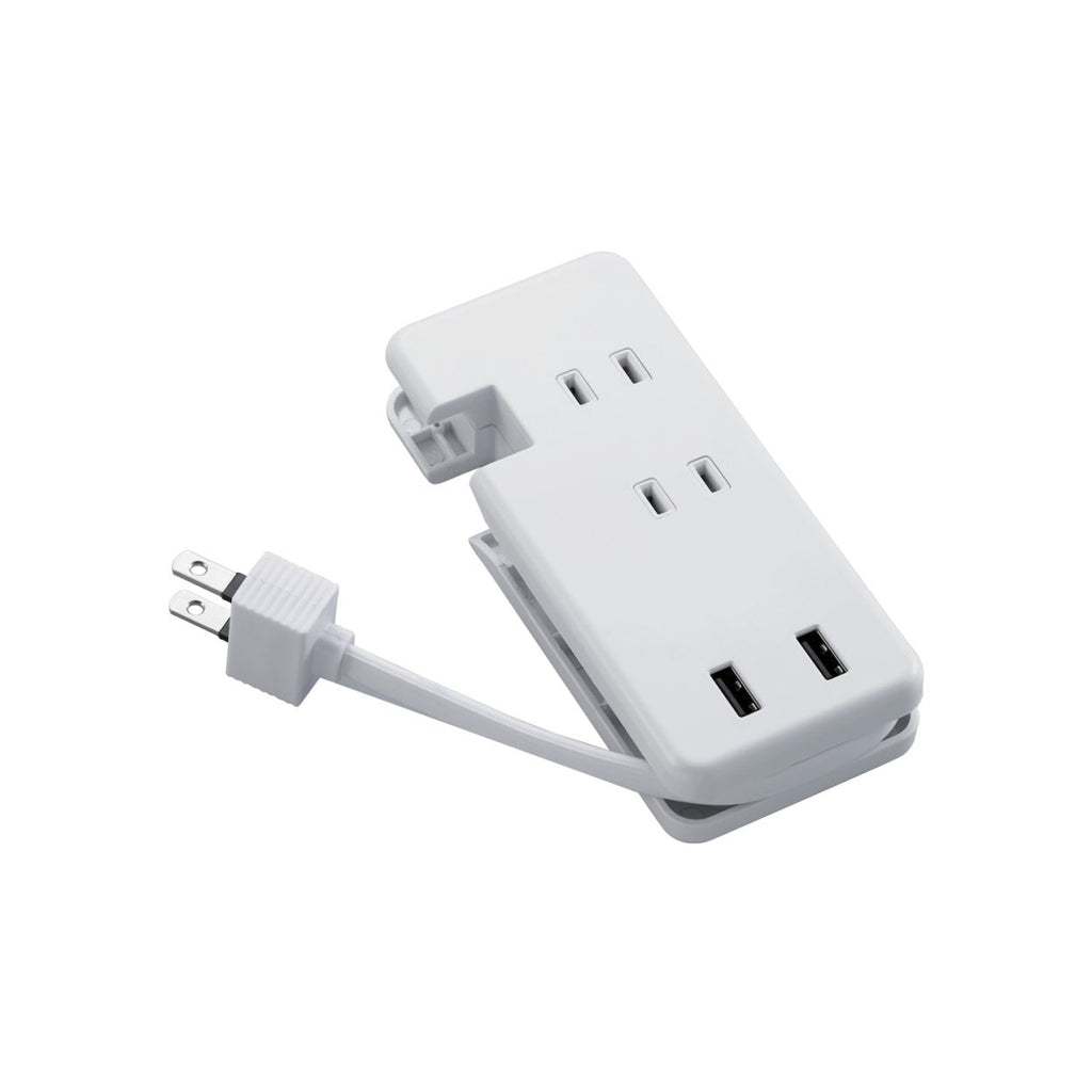 エレコム 電源タップ USBタップ ケーブル収納 12W USB-Aメス2ポート 15W USB-Aメス1ポート Type-C(USB-C)1ポート