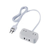 エレコム USBタップ USB Type-C×1(最大20W) USB-A×2(最大12W) 最大出力32W AC差込口×2 1.5m