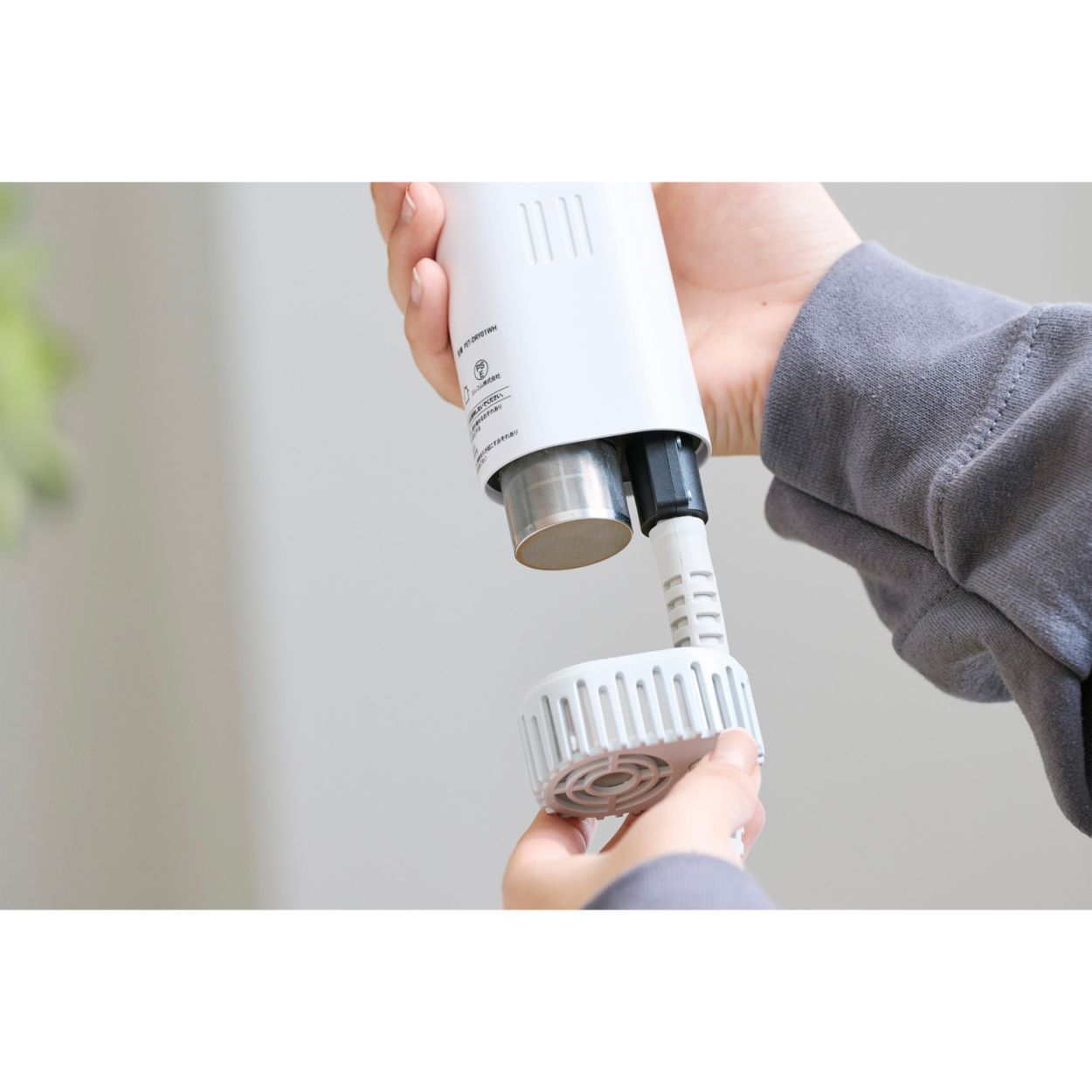 HUG AIR(ハグエアー) ハンズフリードライヤー(犬・猫用) PET-DRY01WH