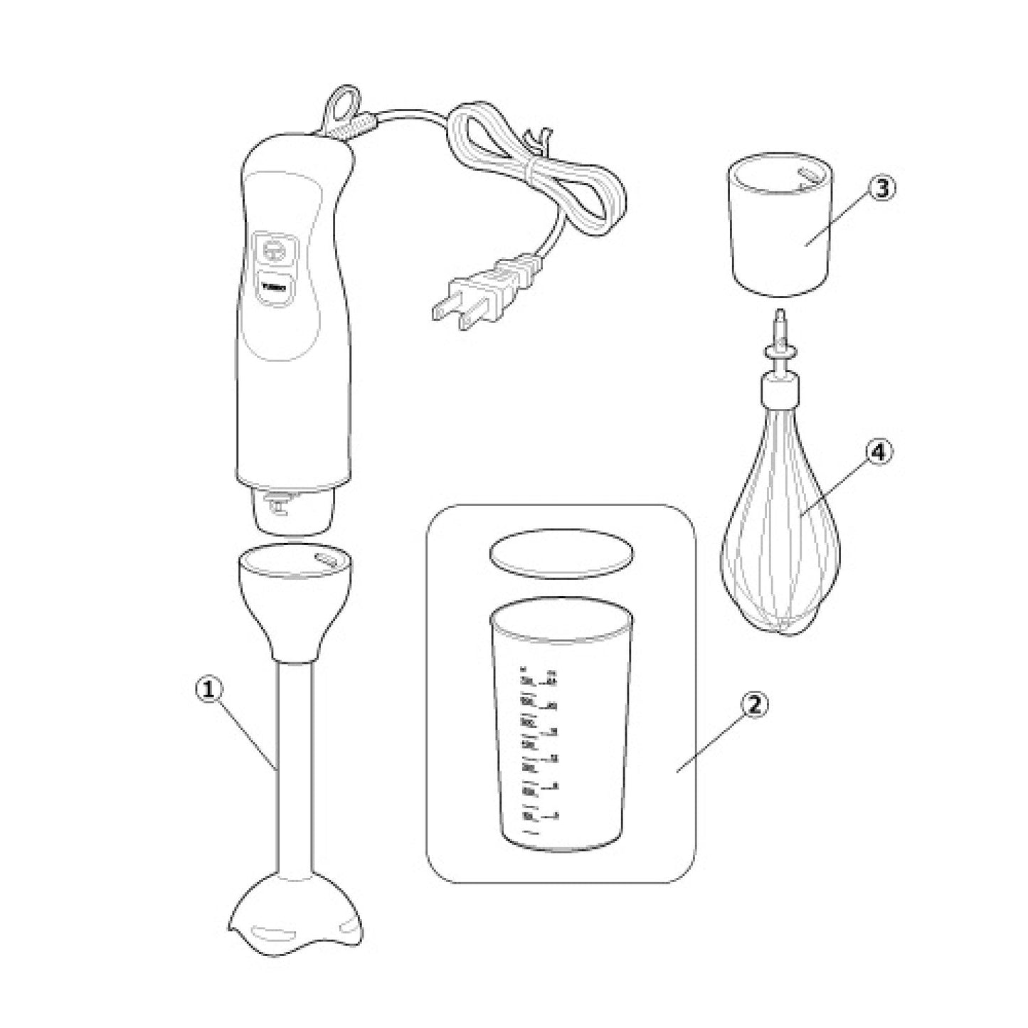 ☆パーツ☆ハンドブレンダーTBL05A