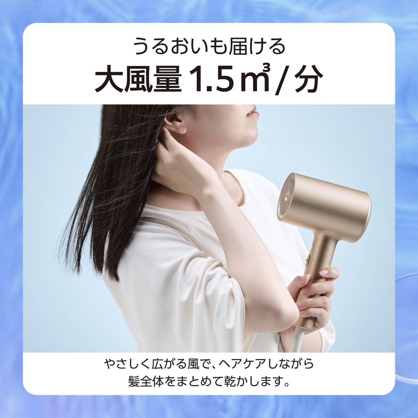 モイスチャーイオン™ ヘアドライヤー / TDX300A