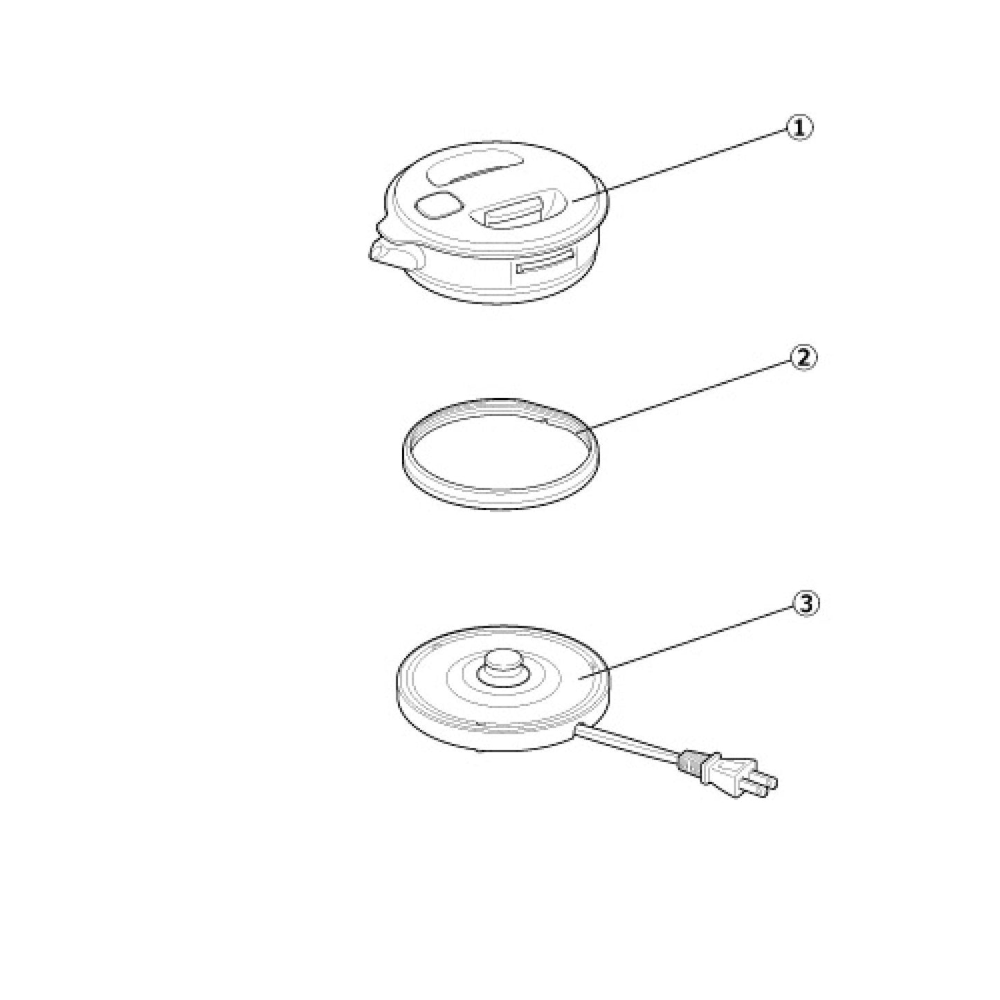 ☆パーツ☆ガラスケトル/TKG45A