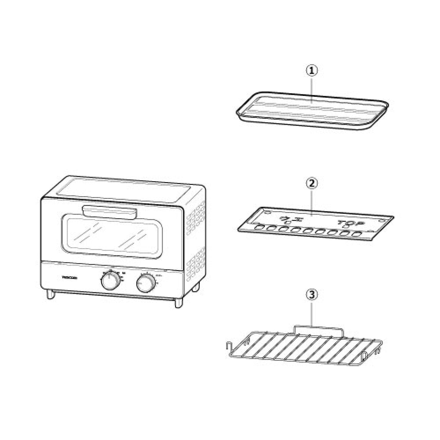 ☆パーツ☆オーブントースターTSB51A