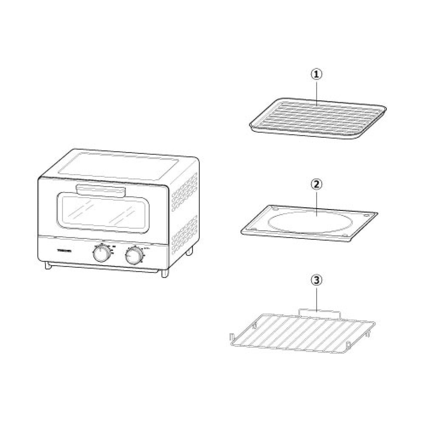 ☆パーツ☆オーブントースター/TSB60A