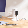エレコム タワー型タップ ホコリ防止シャッター付 固定可能 合計45W USB-Aメス 3ポート USB-Cメス 2ポート 8口 12口