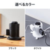 エレコム タワー型タップ ホコリ防止シャッター付 固定可能 AC差込8口 2m