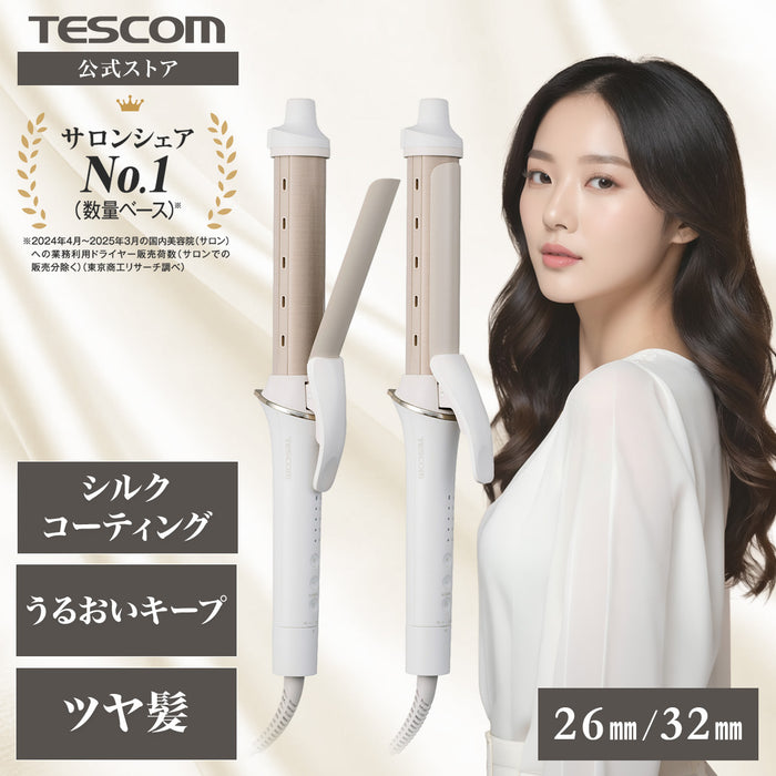 マイナスイオン カールアイロン TM762A(26mm径)/TM763A(32mm径
