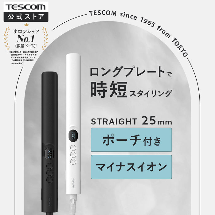 マイナスイオン ストレートアイロン/TS360A – テスコムオンラインショップ